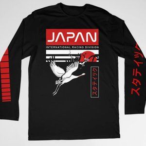TUNEDINTOKYO longsleeve Crane NEW from Mystery Box